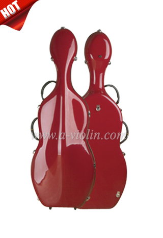 Composite Material Interior Fiberglass Cello Case (CSC007)