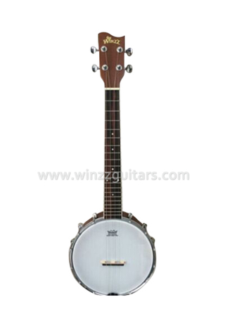 26" 4 strings black walnut fingerboard Travel banjo (ABO124)