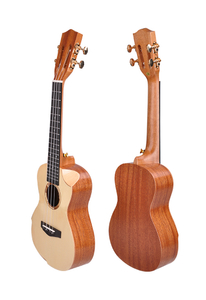 Spruce 23 inch ukulele Scallop shape ukelele for Beginners(AU17L-BA-23)