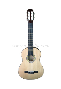 32" Linden Plywood Winzz Brand Small Size Classical Guitar (AC32)