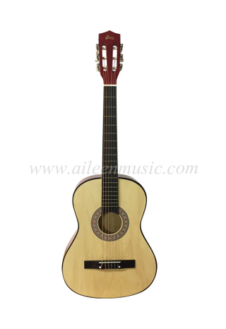 Small size Student Level Handmade 38'' Classic Guitar (AC38)