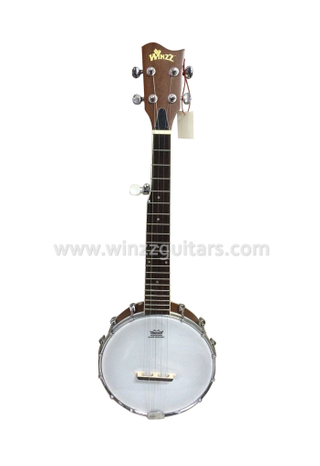 26" 5 strings sapele plywood resonator Travel banjo (ABO125)