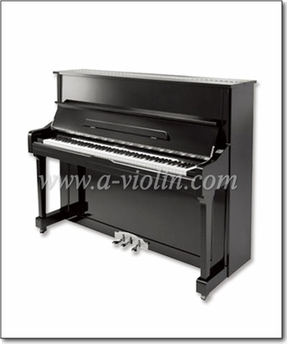 Black Polished Acoustic Upright Piano/88 Keys Silent Piano (AUP-121T)