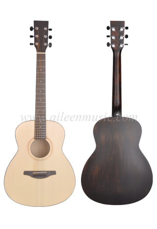 36 Inch GS Mini Style Body High Density Man-made Wood Fingerboard And Bridge Acoustic Guitar (AFM-H10-36)