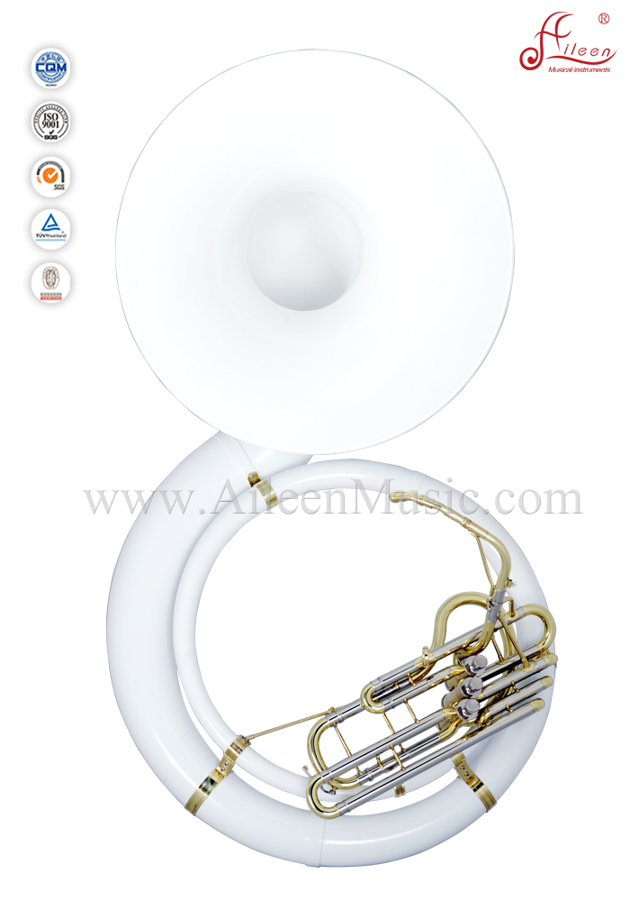3 Valves Brass Instrument Fiberglass Sousaphone (SS9800) Aileen Music