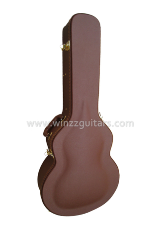 Leather Exterior 42" Wood Jumbo Guitar Case (CJG420)