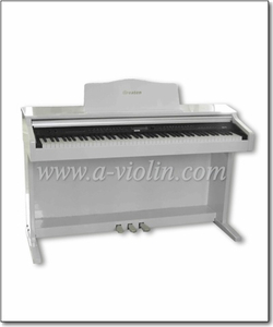 White Digital Piano 88 keys White Upright Piano (DP820AP)