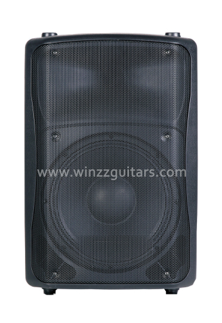 Pro Audio 12" Active Woofer XLR RCA Plastic Cabinet Speaker ( PS-1225APB )