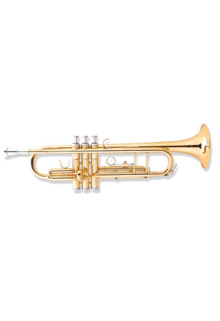 bB/C Key Middle Grade Trumpet Adjustable Sidepipe(TP-S450G)