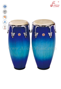 Latin Percussion Wooden Conga Drum Set (ACOC110BB)